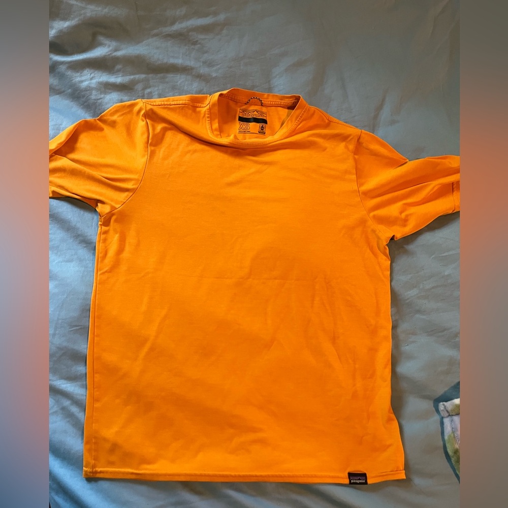 Patagonia cool capilene shirt orange